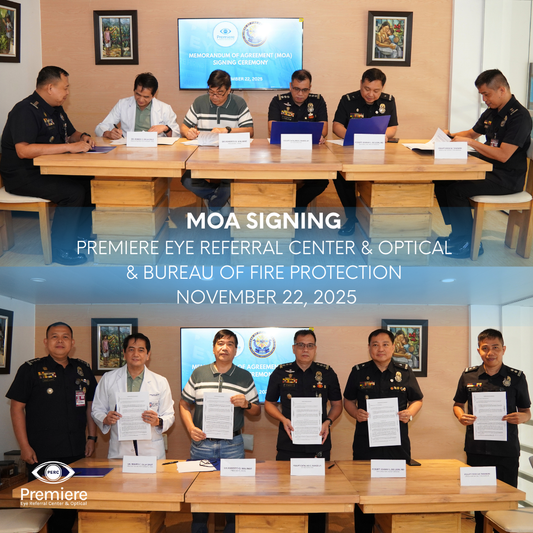PERC and Bureau of Fire Protection Formalize Partnership to Strengthen Eye Care Access for Fire Officers and Firemen