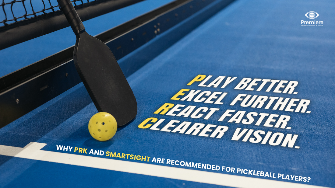 Pickleball and Vision Correction: Why PRK and SmartSight Are Recommended for Active Players
